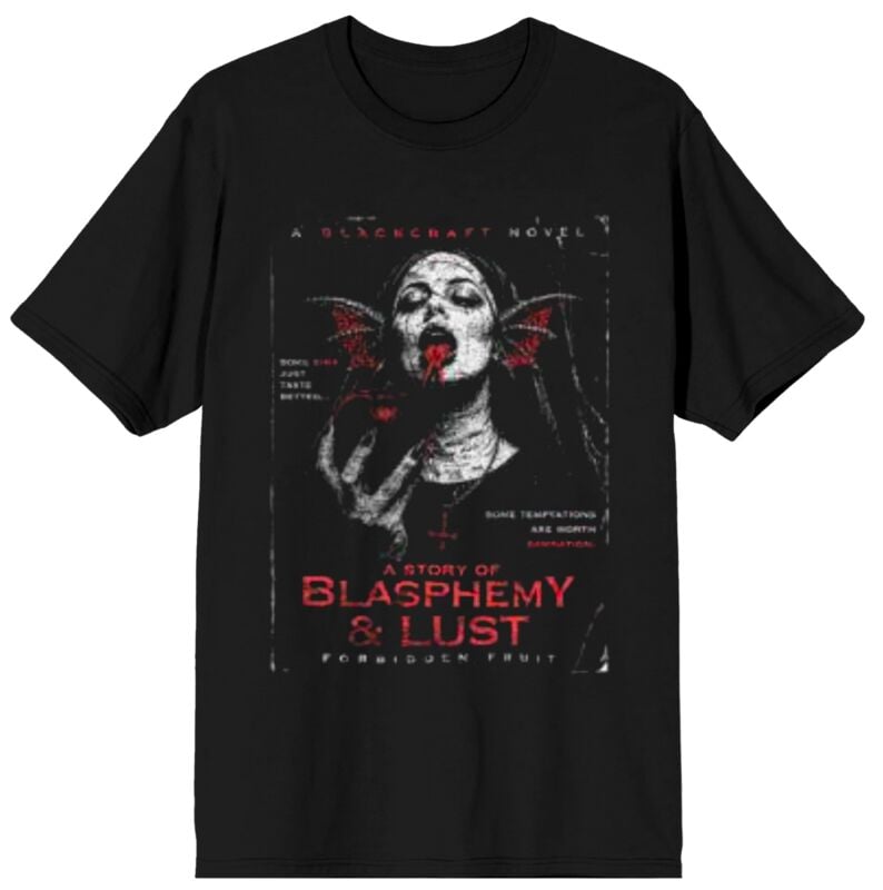 T-Shirt Manches courtes  de Blackcraft Cult - Blasphemy And Lust - S à 4XL - pour Homme - noir - Blackcraft Cult
