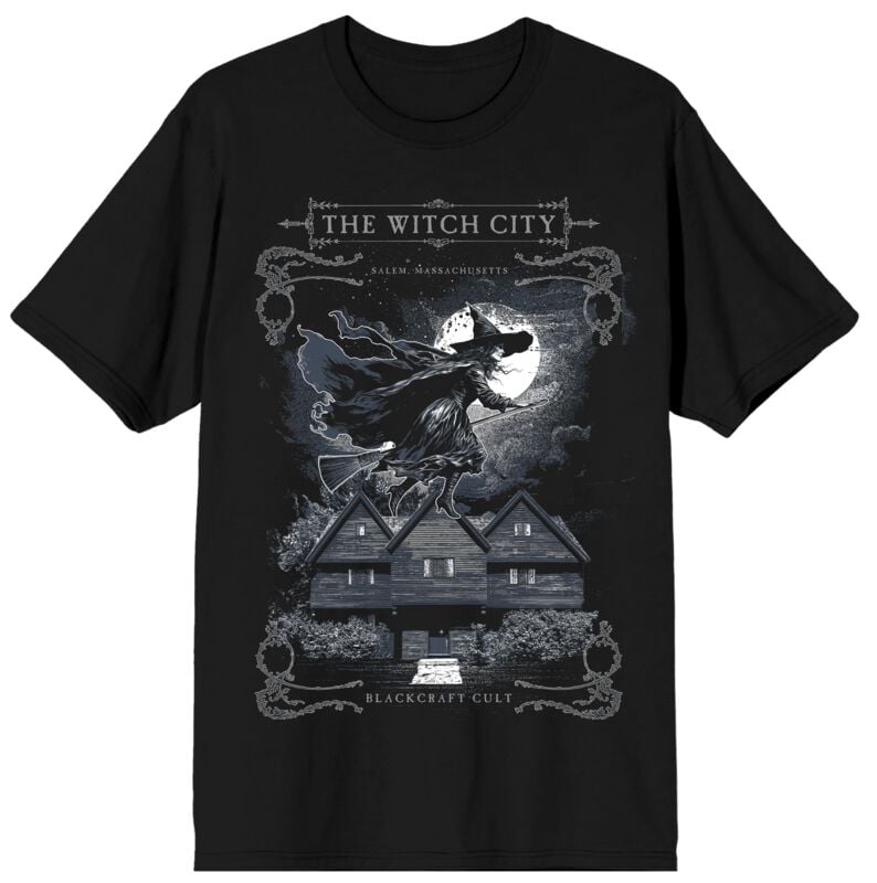 T-Shirt Manches courtes  de Blackcraft Cult - Witch City Salem - S à 4XL - pour Homme - noir - Blackcraft Cult