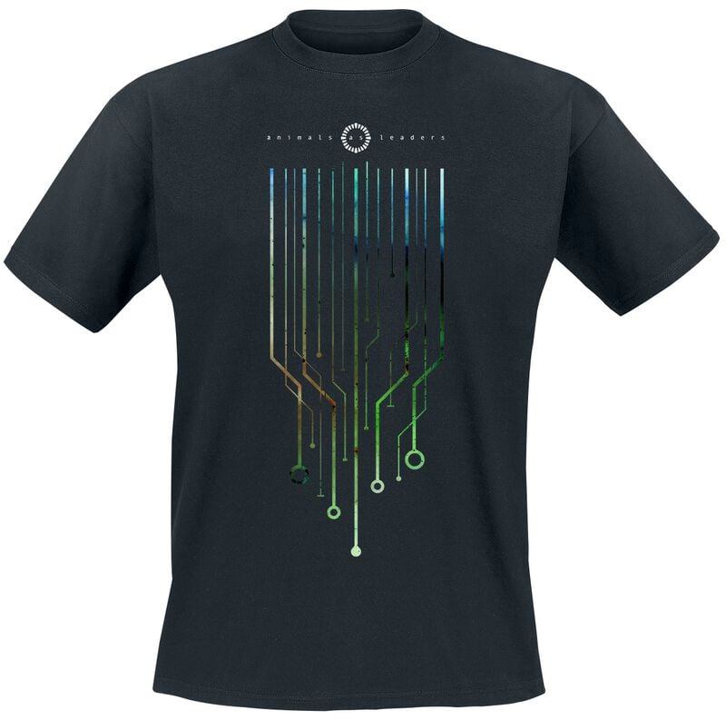 T-Shirt Manches courtes  de Animal As Leaders - Tech - S à 5XL - pour Homme - noir - Animal As Leaders