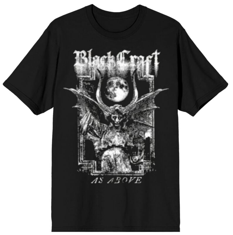 T-Shirt Manches courtes  de Blackcraft Cult - As Above So Below - S à 4XL - pour Homme - noir - Blackcraft Cult