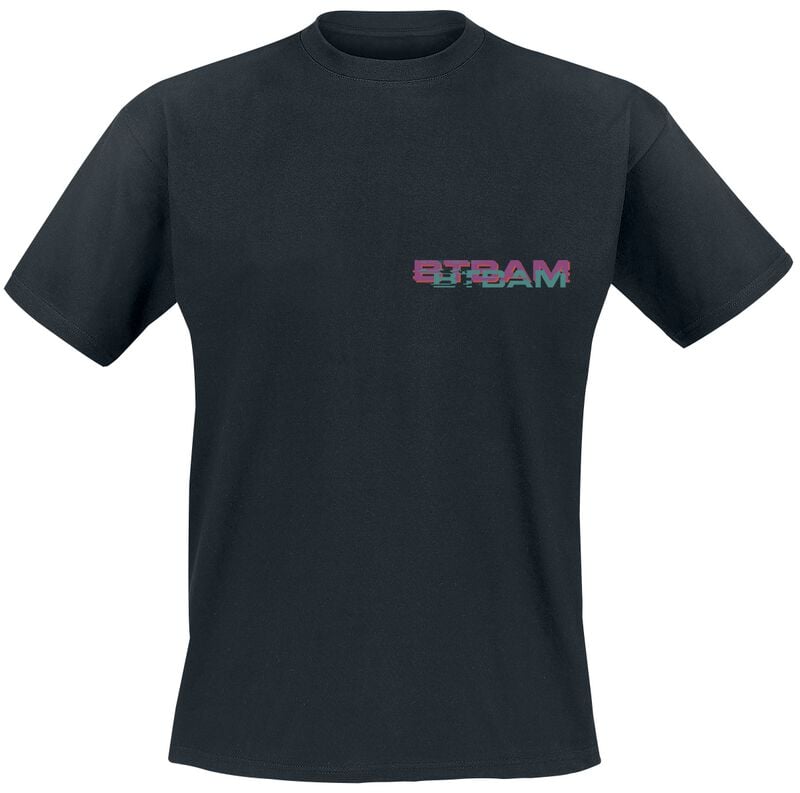 T-Shirt Manches courtes  de Between The Buried And Me - Glitch Logo - S à 5XL - pour Homme - noir - Between The Buried And Me