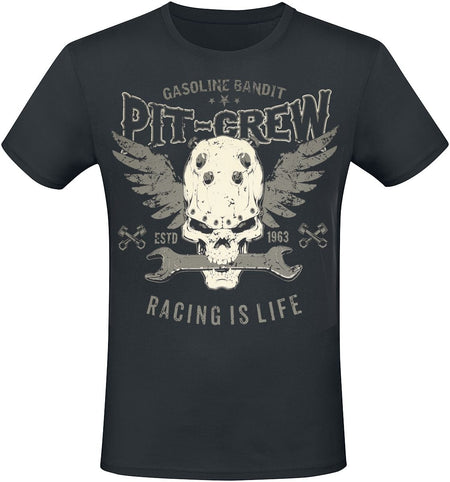 T-Shirt Manches courtes  de Gasoline Bandit - Pit Crew - S à 4XL - pour Homme - noir - Gasoline Bandit