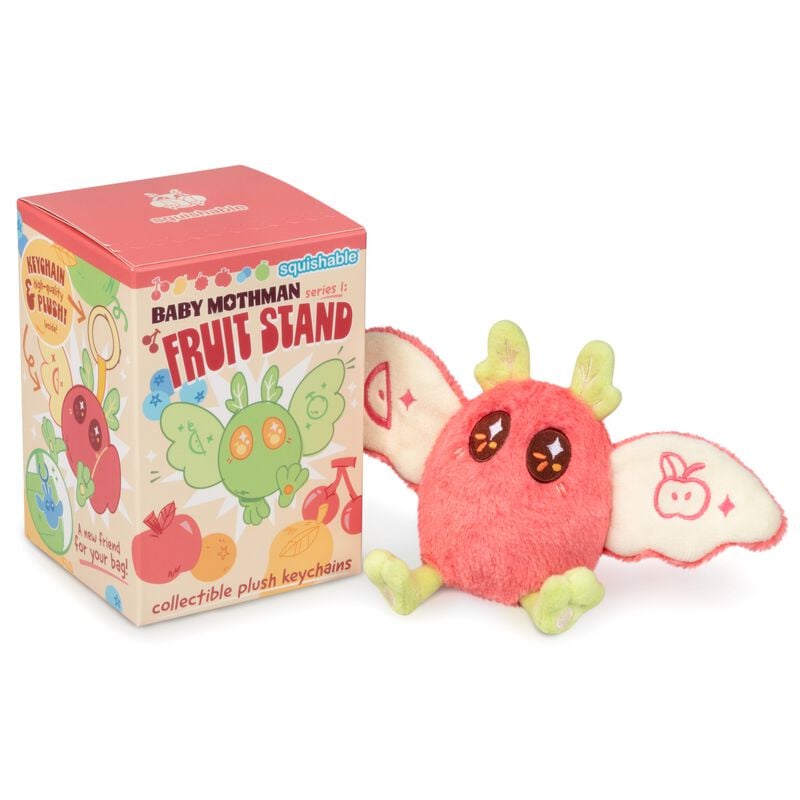 Porte-clefs Fun de Squishable - Baby Mothman - Blind Box - Series 1: Fruit Stand - pour Indifférent - multicolore - Squishable