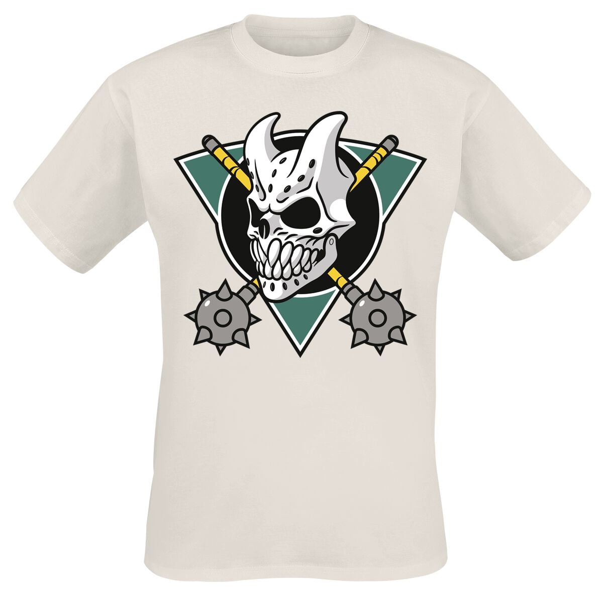 T-Shirt Manches courtes  de Slaughter To Prevail - Mask Hockey - S à 5XL - pour Homme - naturel - Slaughter To Prevail