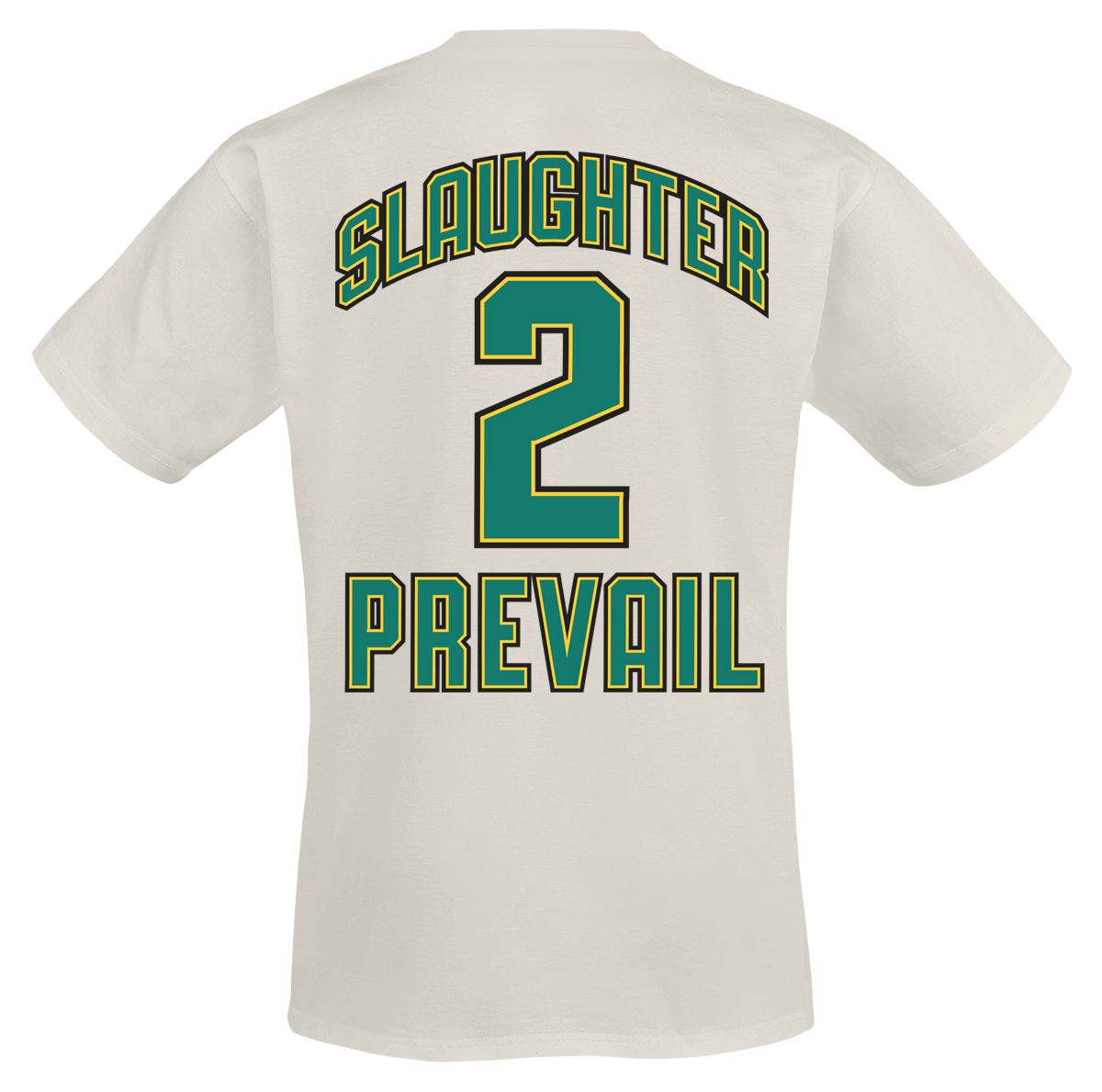 T-Shirt Manches courtes  de Slaughter To Prevail - Mask Hockey - S à 5XL - pour Homme - naturel - Slaughter To Prevail - View 2