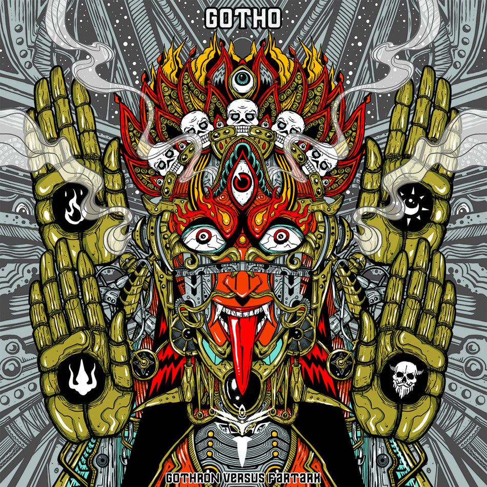 Gotho Versus Fartark/180g Smoke Red and Black Vinyl - Front Cover