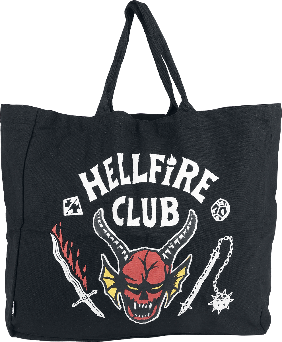 Sac à main  de Stranger Things - Hellfire Club - pour Unisexe - noir - Stranger Things - View 2