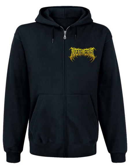 Sweat-shirt zippé à capuche  de In Death We Trust - Sweat Zip Unisexe InDeathWeTrust Eternal Death - S à 5XL - pour Homme - noir - In Death We Trust - View 2