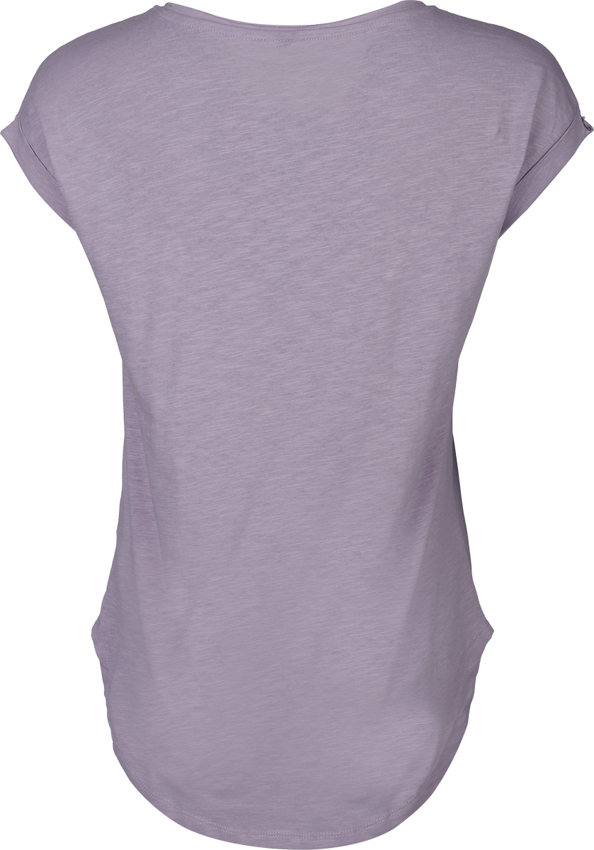 T-Shirt Manches courtes  de Nirvana - Smile Logo - S à XXL - pour Femme - lilas - Nirvana - View 2