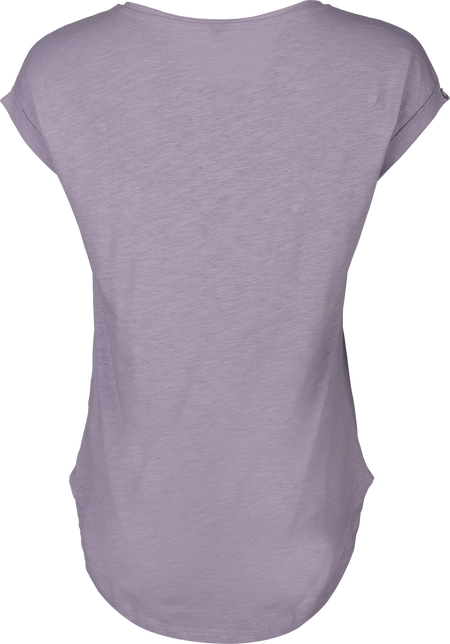 T-Shirt Manches courtes  de Nirvana - Smile Logo - S à XXL - pour Femme - lilas - Nirvana - View 2