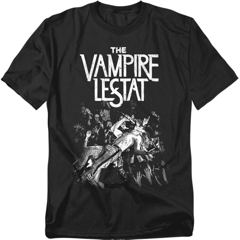 T-Shirt Manches courtes  de Lestat Le Vampire - M à 5XL - pour Homme - noir - Lestat Le Vampire