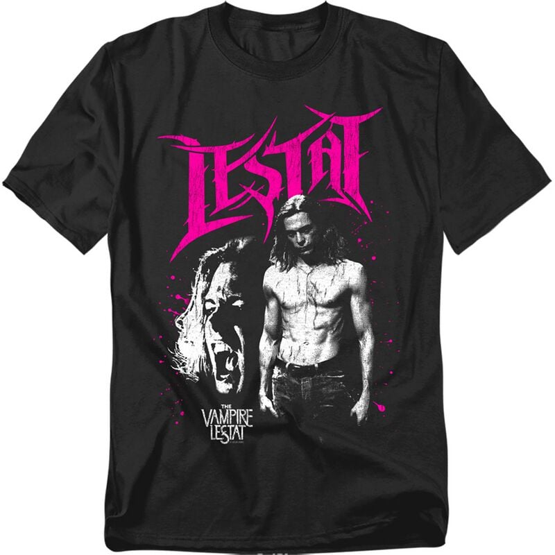 T-Shirt Manches courtes  de Lestat Le Vampire - M à 5XL - pour Homme - noir - Lestat Le Vampire