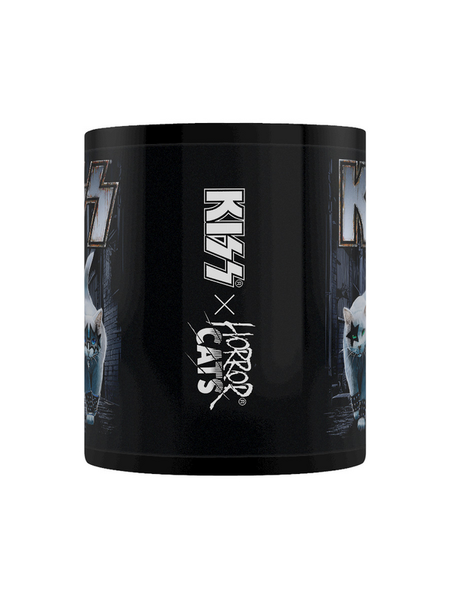 Mug  de Kiss - Horror Cats Creatures - pour Indifférent - noir - Kiss - View 2