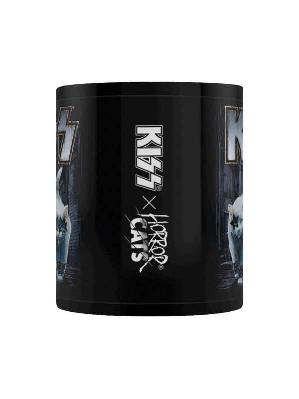 Mug  de Kiss - Horror Cats Creatures - pour Indifférent - noir - Kiss - View 2