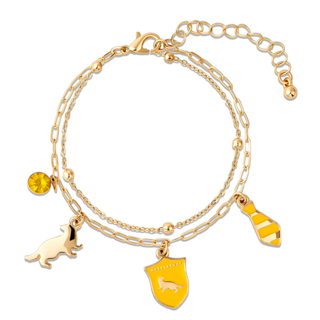 Bracelet  de Harry Potter - Poufsouffle - pour Unisexe - multicolore - Harry Potter - View 2