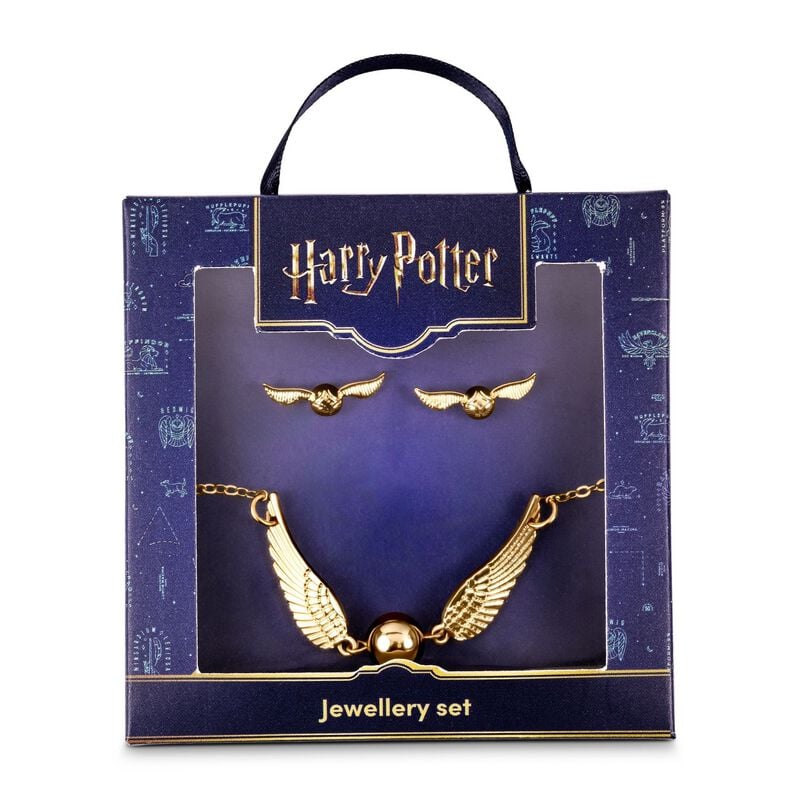 Set de clous d'oreilles  de Harry Potter - Vif d'Or - pour Unisexe - couleur or - Harry Potter