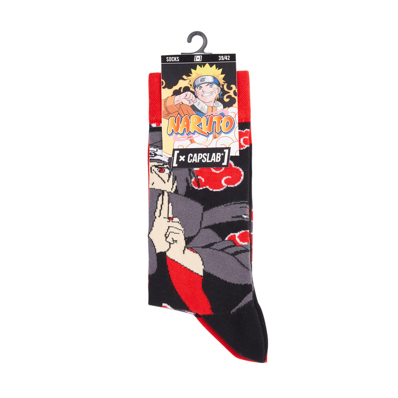 Chaussettes  de Naruto - Capslab - Itachi - EU39-42 à EU 43-46 - pour Unisexe - multicolore - Naruto - View 2