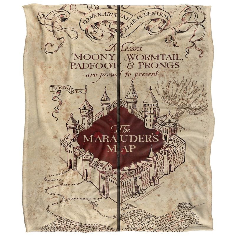 Couverture  de Harry Potter - La Carte Du Marauder - pour Indifférent - multicolore - Harry Potter