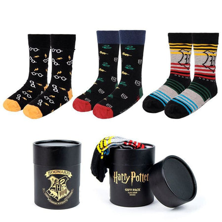 Chaussettes  de Harry Potter - Harry Potter (Lot de 3) - Standard - pour Unisexe - multicolore - Harry Potter