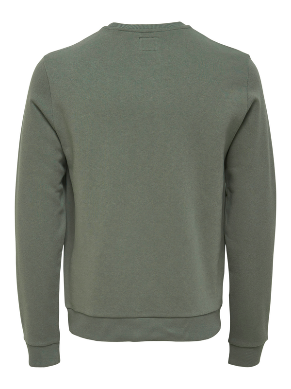 Sweat-shirt  de ONLY and SONS - ONSCERES CREW NECK NOOS - S à XXL - pour Homme - vert - ONLY and SONS - View 2