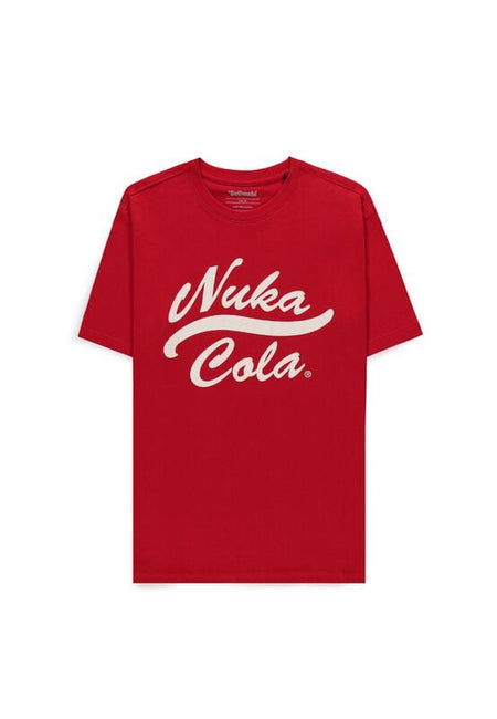 T-Shirt Manches courtes Gaming de Fallout - Nuka Cola - S à XXL - pour Unisexe - rouge - Fallout