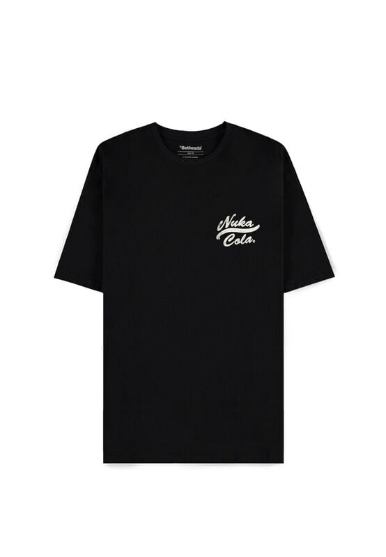 T-Shirt Manches courtes Gaming de Fallout - Nuka Cola Flasche - S à XXL - pour Unisexe - noir - Fallout