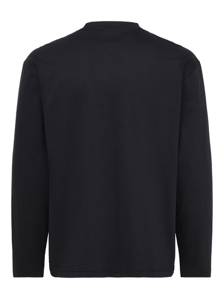 T-shirt manches longues  de ONLY and SONS - ONSFRED LIFE RLX LS TEE NOOS - S à XXL - pour Homme - noir - ONLY and SONS - View 2