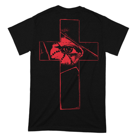 T-Shirt Manches courtes  de Beartooth - Cross On My Back - S à XXL - pour Homme - noir - Beartooth - View 2