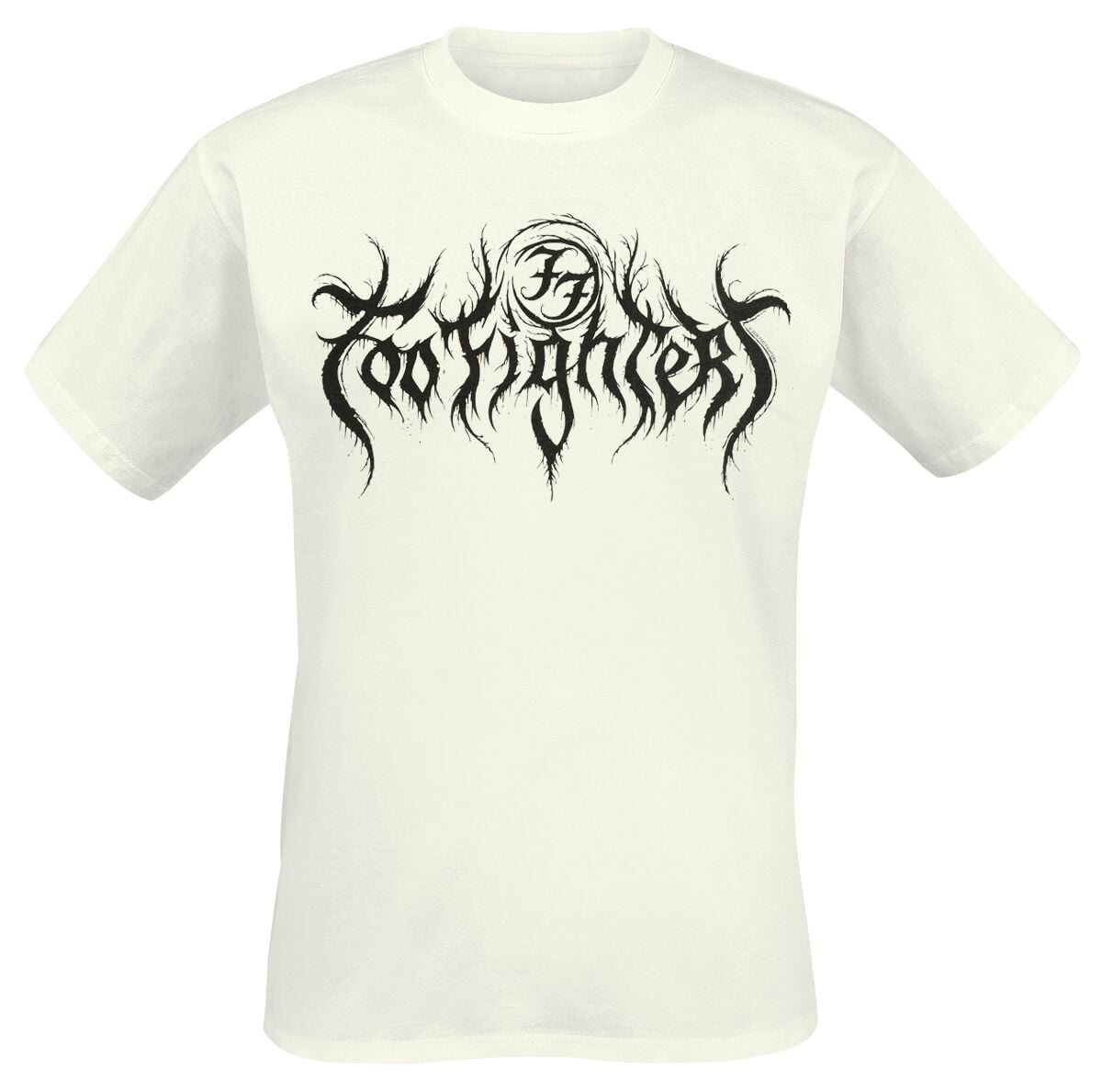 T-Shirt Manches courtes  de Foo Fighters - Gothic Logo - S à XXL - pour Homme - blanc - Foo Fighters