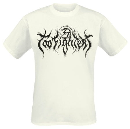 T-Shirt Manches courtes  de Foo Fighters - Gothic Logo - S à XXL - pour Homme - blanc - Foo Fighters