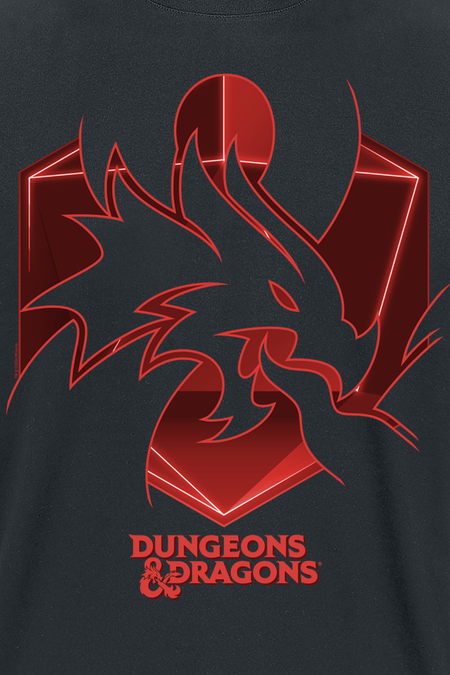 T-Shirt Manches courtes Gaming de Donjons & Dragons - Esperluette - S à XXL - pour Homme - noir - Donjons & Dragons - View 2