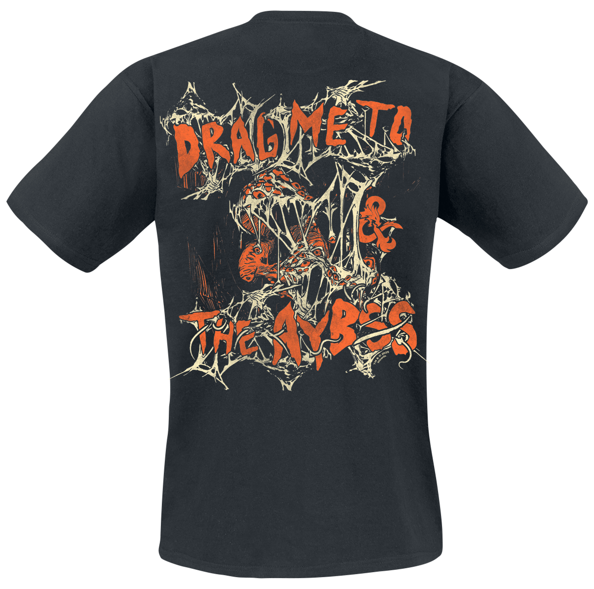 T-Shirt Manches courtes Gaming de Donjons & Dragons - Drag me to the Abyss - S à XXL - pour Homme - noir - Donjons & Dragons - View 2