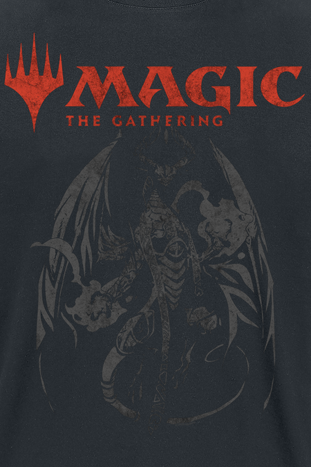 T-Shirt Manches courtes Gaming de Magic-The Gathering - Bolas - S à XXL - pour Homme - noir - Magic-The Gathering - View 2