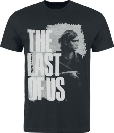 T-Shirt Manches courtes Gaming de The Last Of Us - Ellie - S à XXL - pour Homme - noir - The Last Of Us