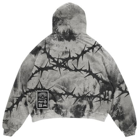 Sweat-shirt à capuche  de Stay Cold Apparel - Thornwave - S à 3XL - pour Homme - gris - Stay Cold Apparel - View 2