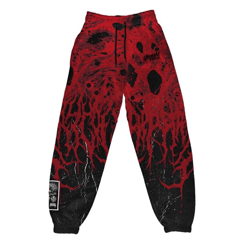 Bas de survêtement  de Stay Cold Apparel - Reign Of Blood - S à XXL - pour Homme - rouge/noir - Stay Cold Apparel