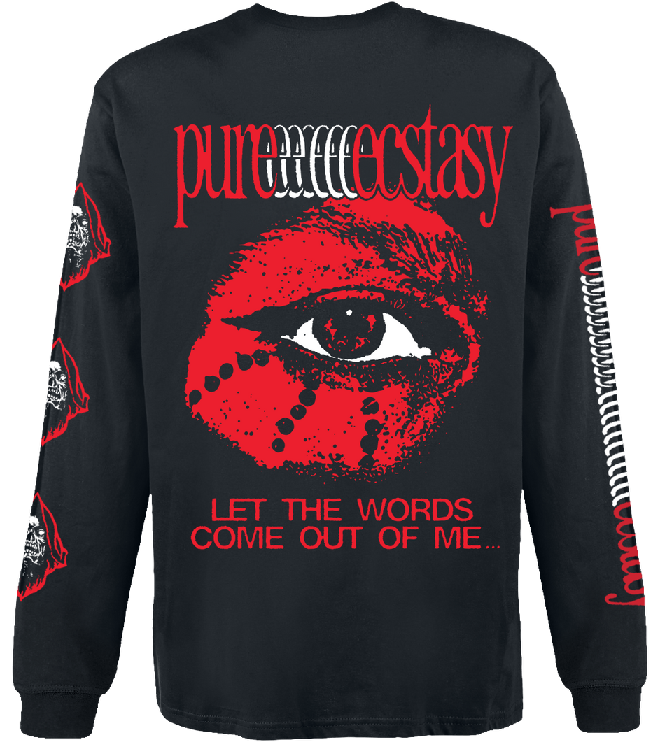 T-shirt manches longues  de Beartooth - Pure Ecstasy - S à XXL - pour Homme - noir - Beartooth - View 2