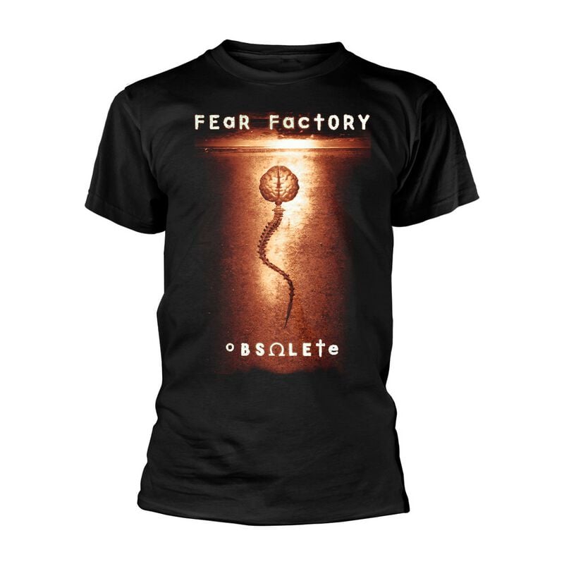 T-Shirt Manches courtes  de Fear Factory - Obsolete - S à XXL - pour Homme - noir - Fear Factory