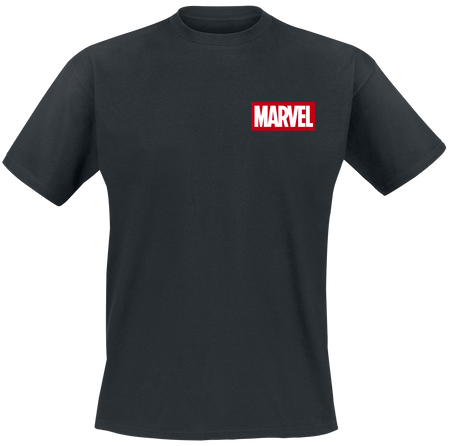 T-Shirt Manches courtes Disney de Marvel - Comic Book Covers - S à XXL - pour Homme - noir - Marvel - View 2