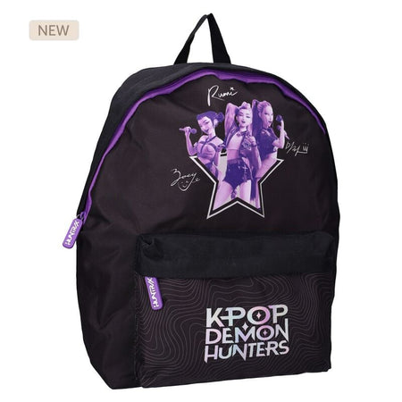 Sac à dos  de KPop Demon Hunters - Shadow Beats - pour Unisexe - noir/lilas - KPop Demon Hunters