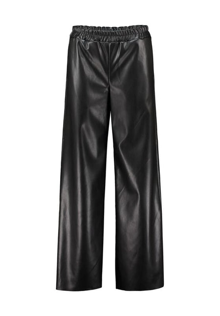 Pantalon imitation cuir  de Hailys - LG P TR Si44nda - XS à XXL - pour Femme - noir - Hailys