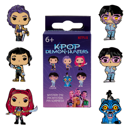 Pin's  de KPop Demon Hunters - Loungefly - Pin's Mystère - pour Indifférent - multicolore - KPop Demon Hunters - View 2