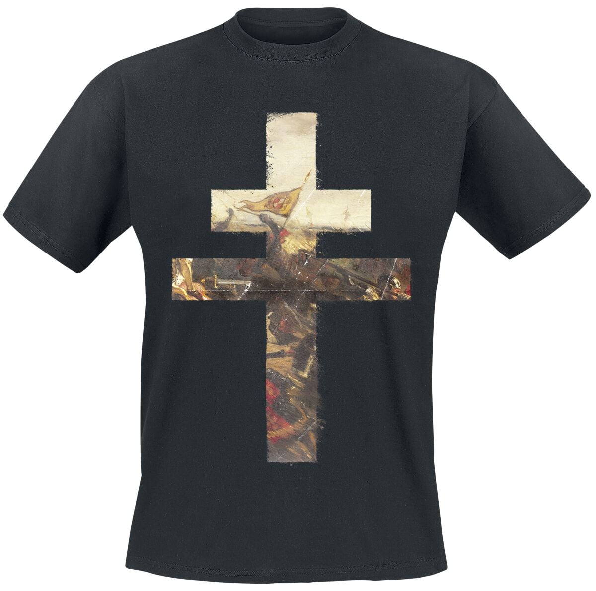 T-Shirt Manches courtes  de President - Blood Of Your Empire Cross - S à 3XL - pour Homme - noir - President