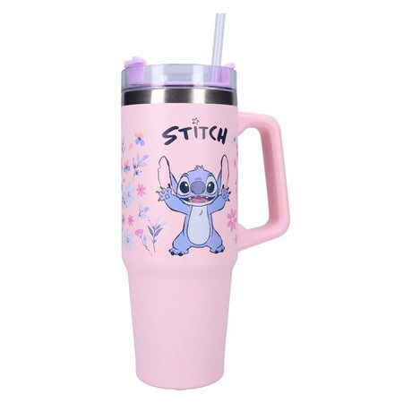 Gourde Disney de Lilo & Stitch - Stitch - Bottled Bliss - pour Indifférent - rose clair - Lilo & Stitch