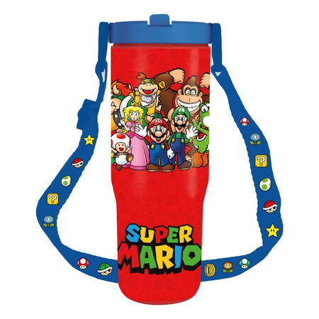 Gourde Gaming de Super Mario - Super Mario Pitcher With Strap - pour Indifférent - multicolore - Super Mario
