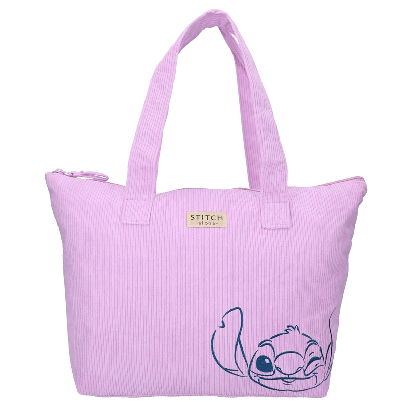 Sac en tissu Disney de Lilo & Stitch - Stich Obsessed - pour Unisexe - lilas - Lilo & Stitch - View 2