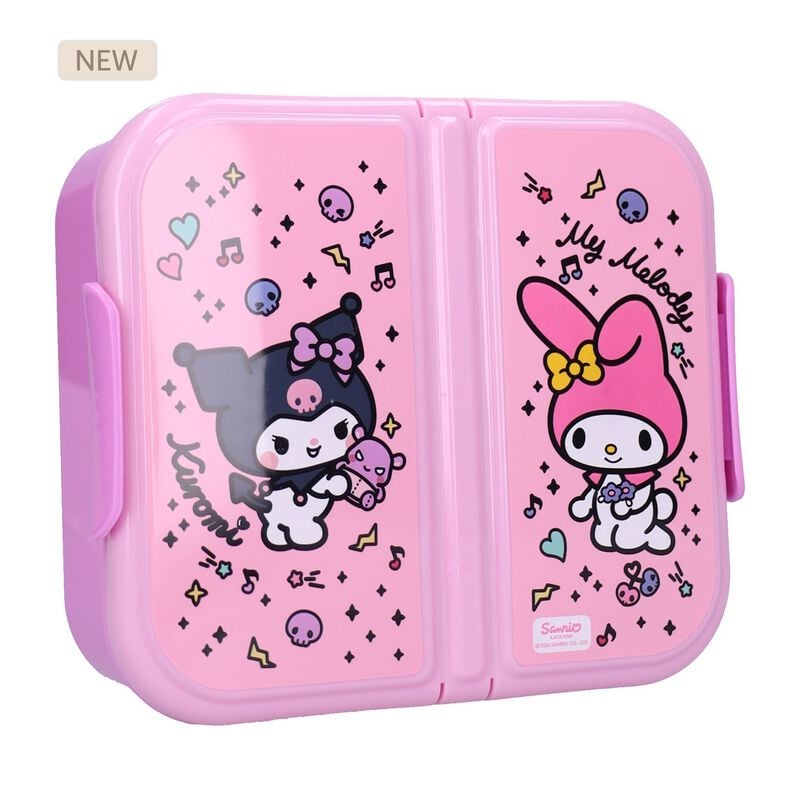 Boîte à déjeuner  de Hello Kitty - Hello Kitty & Ses Amis - Eat Yum Repeat - pour Indifférent - rose - Hello Kitty