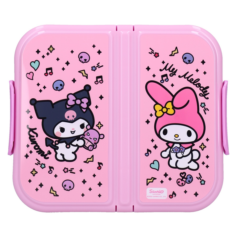 Boîte à déjeuner  de Hello Kitty - Hello Kitty & Ses Amis - Eat Yum Repeat - pour Indifférent - rose - Hello Kitty - View 2