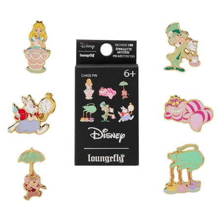Pin's Disney de Alice Au Pays Des Merveilles - Loungefly - Pin's Mystère - pour Indifférent - multicolore - Alice Au Pays Des Merveilles