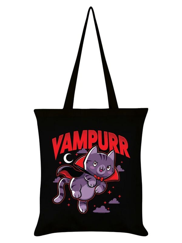 Sac En Tissu Fun de Halloween (Fun) - Vampurr - pour Unisexe - noir - Halloween (Fun)